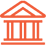 橙色市政厅图标