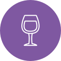 紫色酒杯的象征