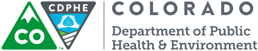 科罗拉多州公共卫生与环境部门标志