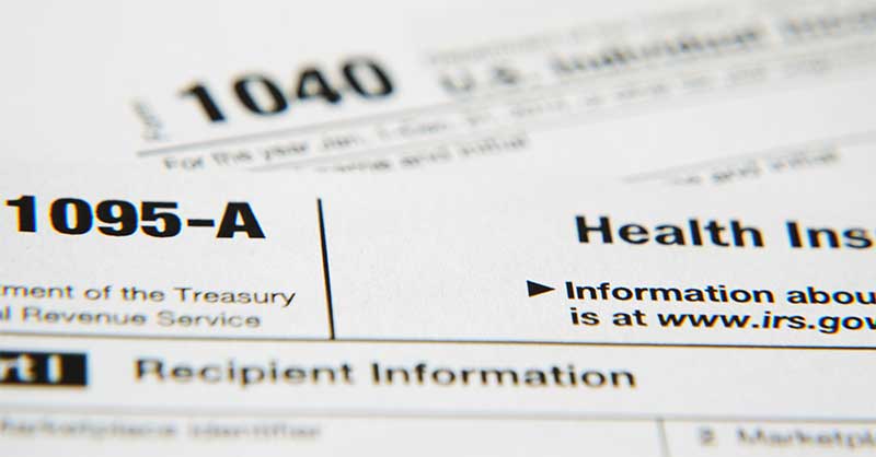 IRS表格1095-A(平价医疗法案)